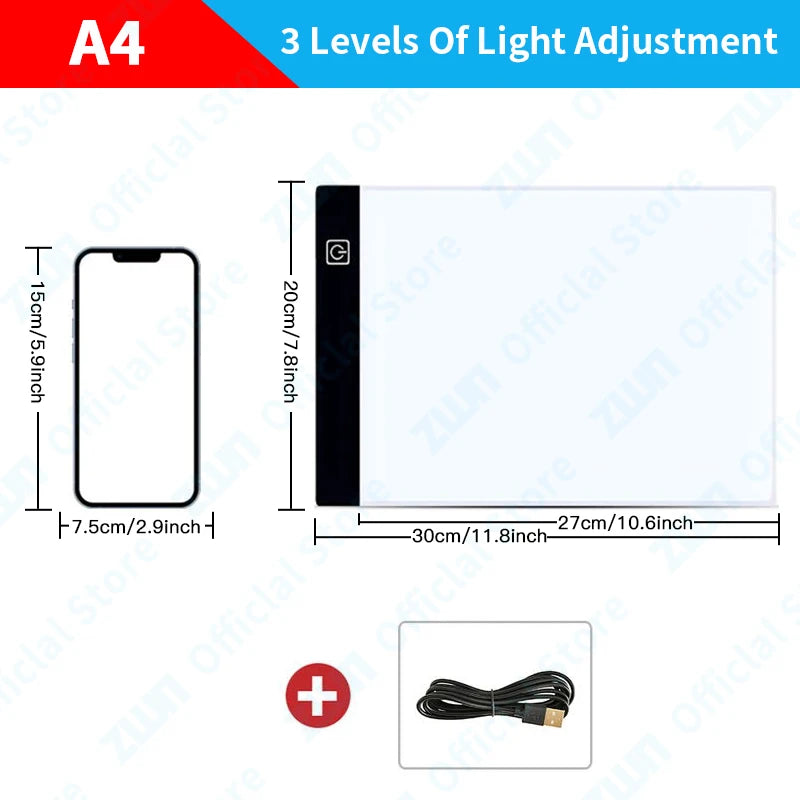 Led à dessins