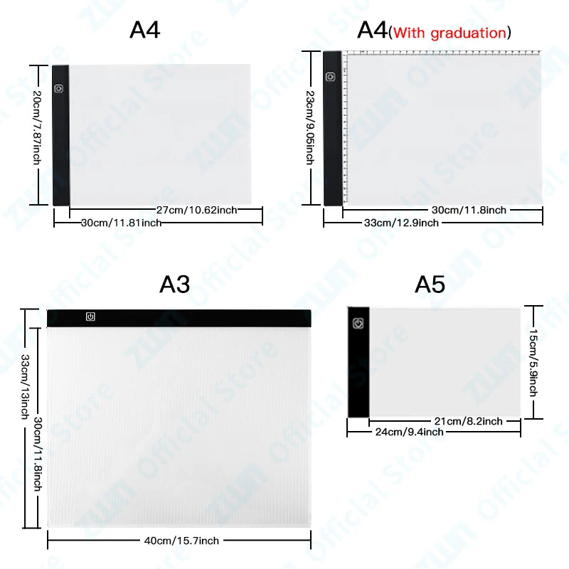 Led à dessins